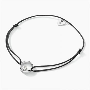 FJF JEWELLERY CORD-BRACELET ICON HEART FJF0060101SWH