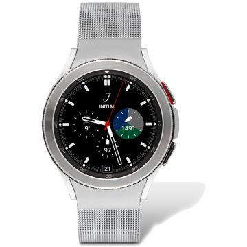 Samsung Galaxy Watch4 Classic Smartwatch Silver Milanees 42mm SA.R880SM