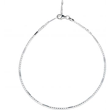Silver Lining Enkelbandje Gourm Plaatje 1.8mm Zilver 105.0035.26