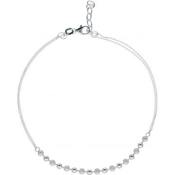 Silver Lining Enkelbandje Duo Bolletjes 1.5mm Zilver 105.0039.25