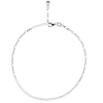 Silver Lining Enkelbandje Figaro 2.2mm Zilver 105.0041.25