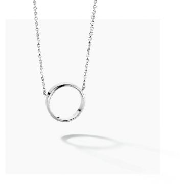 FJF JEWELLERY NECKLACE CIRCLE FJF0010006SRH