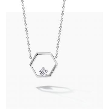 FJF JEWELLERY NECKLACE ICON PENTAGON FJF0010008SWH