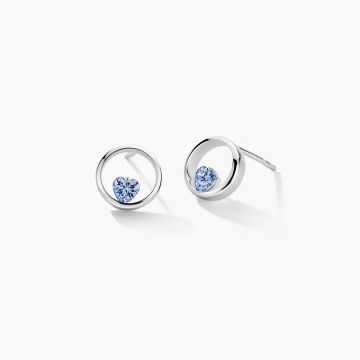 FJF JEWELLERY EARRINGS ICON HEART FJF0030007SLB
