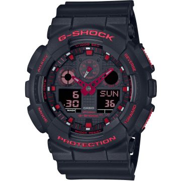 Casio G-Shock GA-100BNR-1AER Ignite Red line