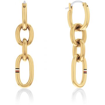Tommy Hilfiger TJ2780786 Oorhangers Dames Staal