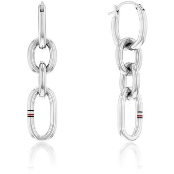 Tommy Hilfiger TJ2780787 Oorhangers Dames Staal