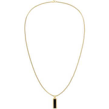 Tommy Hilfiger TJ2790541 Ketting Heren Staal Onix 60cm